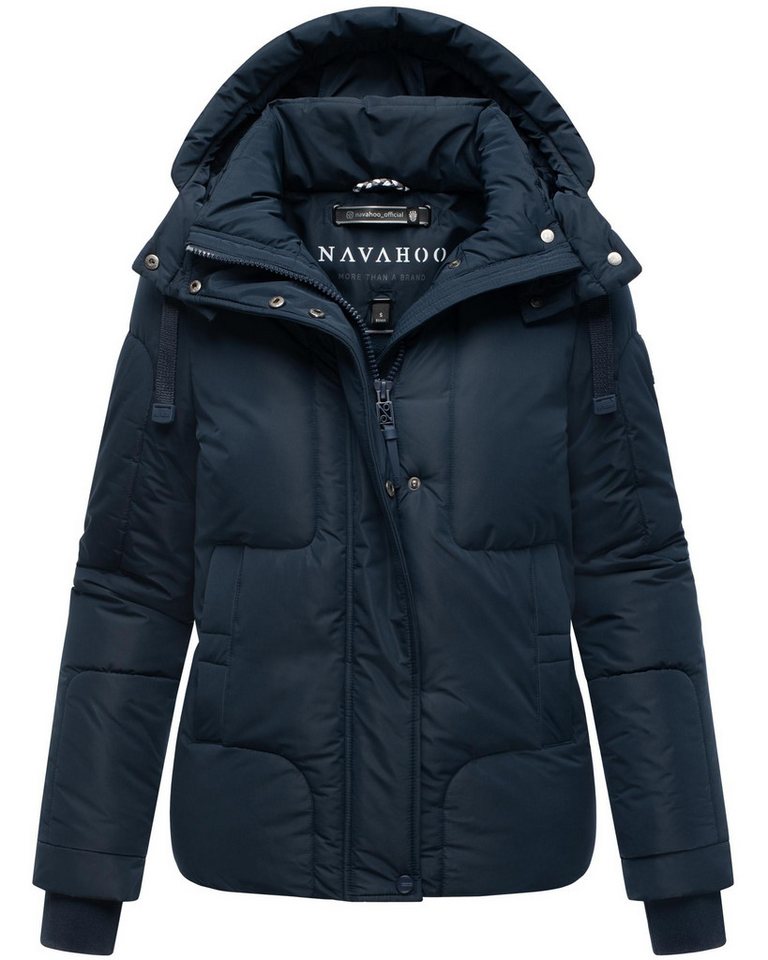 Navahoo Steppjacke Zauberlicht 14 Winterjacke mit abnehmbarer Kapuze und Fleece-Futter von Navahoo