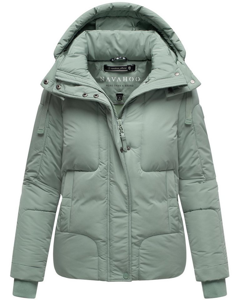 Navahoo Steppjacke Zauberlicht 14 Winterjacke mit abnehmbarer Kapuze und Fleece-Futter von Navahoo