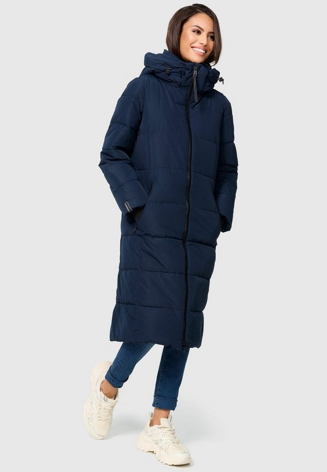 Marikoo Steppjacke Zuraraa XVI langer Winter Mantel gesteppt von Marikoo
