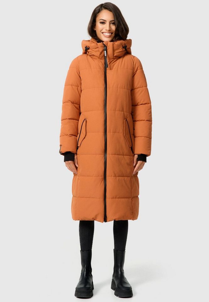 Marikoo Steppjacke Zuraraa XVI langer Winter Mantel gesteppt von Marikoo