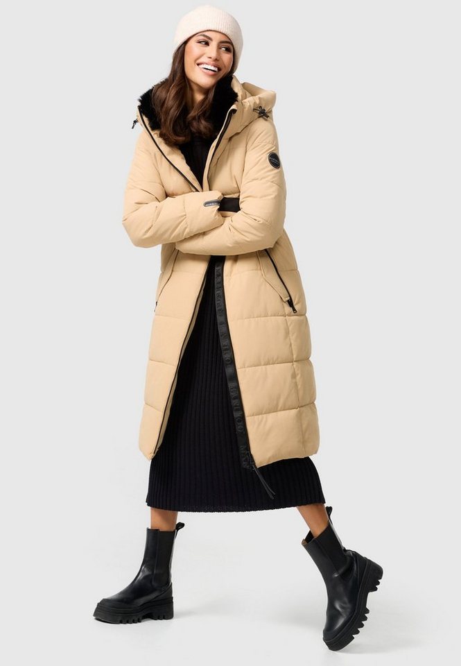Marikoo Steppjacke Zuraraa XVI langer Winter Mantel gesteppt von Marikoo