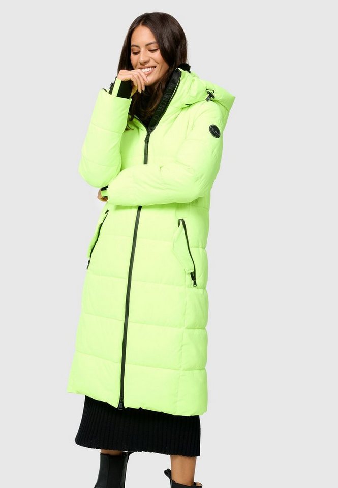 Marikoo Steppjacke Zuraraa XVI langer Winter Mantel gesteppt von Marikoo