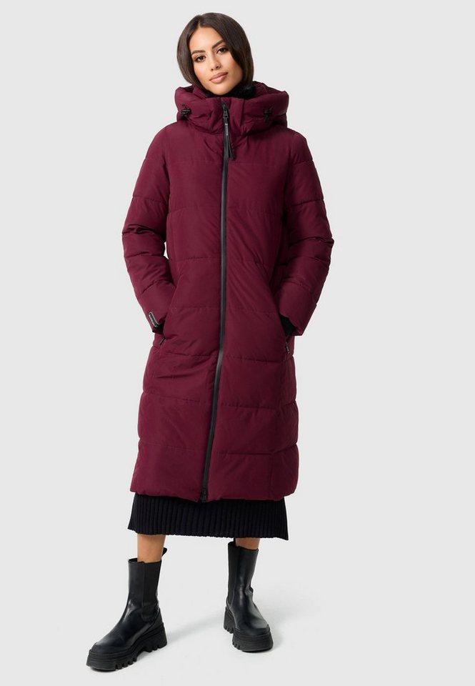 Marikoo Steppjacke Zuraraa XVI langer Winter Mantel gesteppt von Marikoo