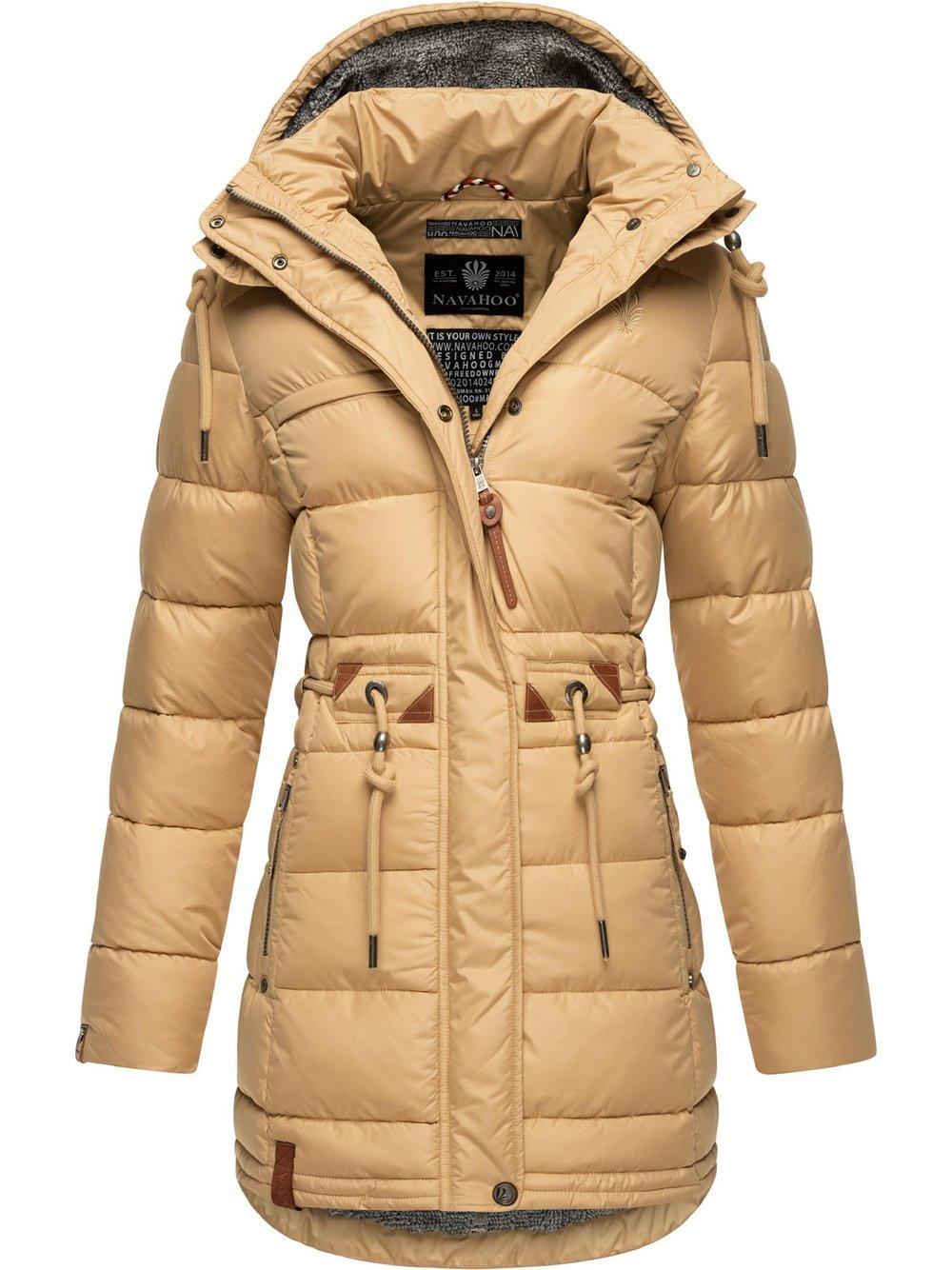 Navahoo Steppmantel Damen, beige von Navahoo