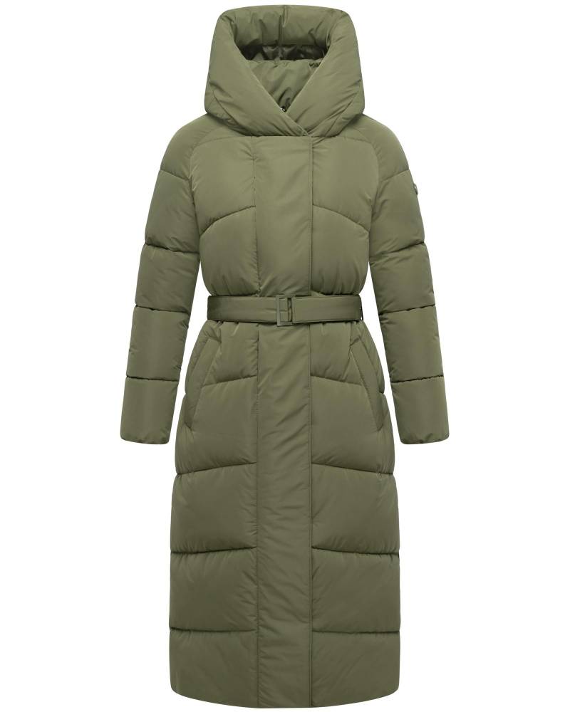 Navahoo Steppmantel "Eisblick 14" Gesteppter Damen Mantel mit Taillengürtel von Navahoo