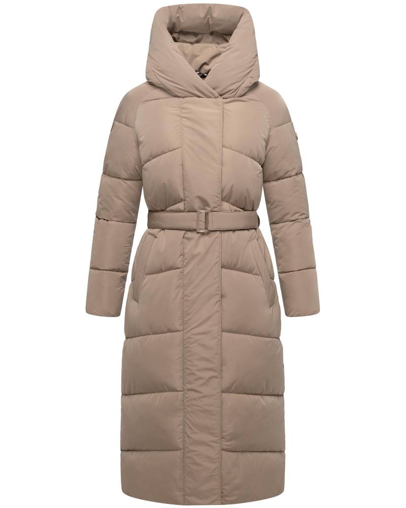 Navahoo Steppmantel "Eisblick 14" Gesteppter Damen Mantel mit Taillengürtel von Navahoo