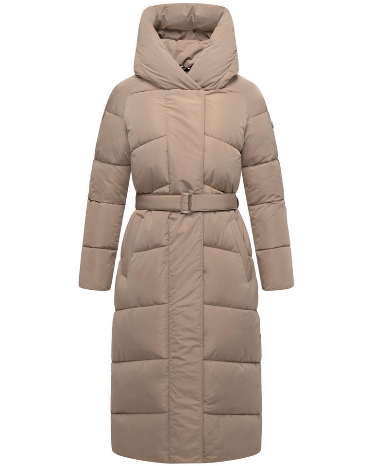 Navahoo Steppmantel Eisblick 14 Gesteppter Damen Mantel mit Taillengürtel von Navahoo