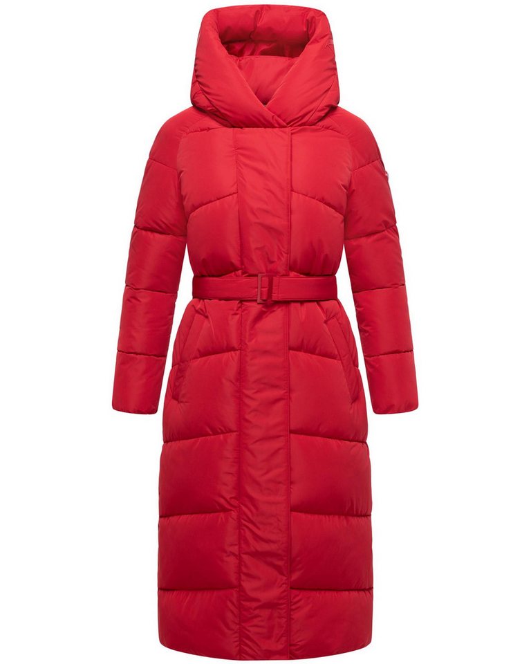 Navahoo Steppmantel Eisblick 14 Gesteppter Damen Mantel mit Taillengürtel von Navahoo