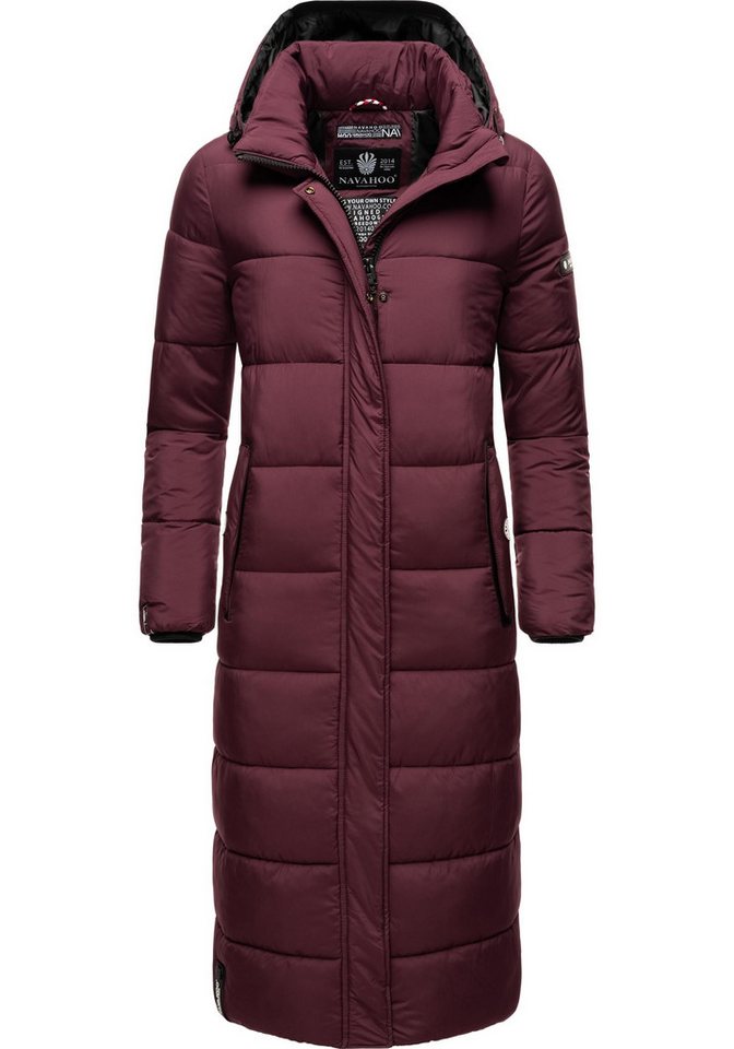 Navahoo Steppmantel Isalie zeitloser Wintermantel mit abnehmbarer Kapuze von Navahoo
