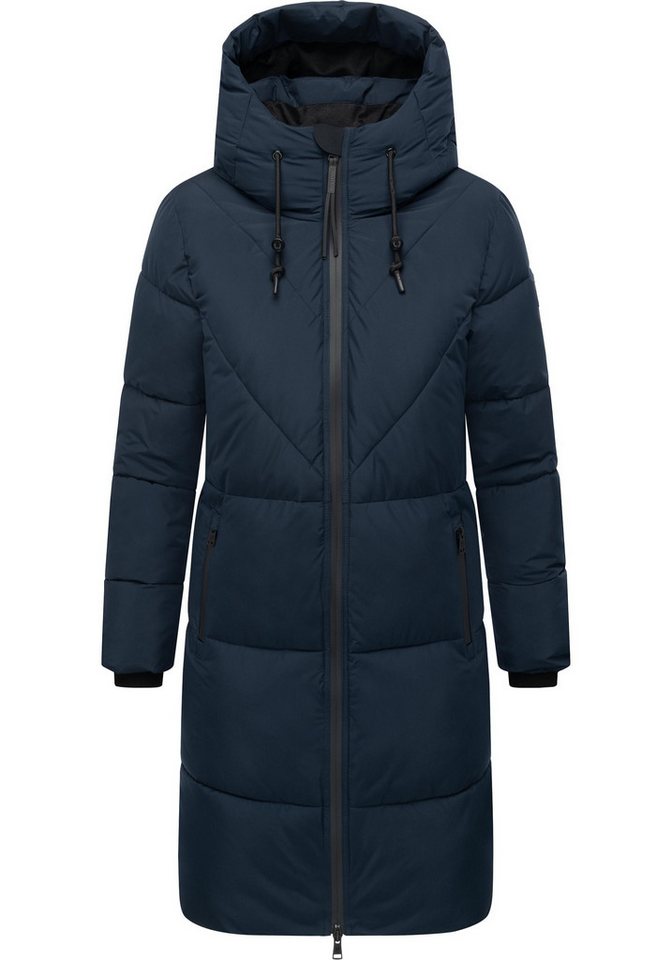 Navahoo Steppmantel Kältekuschel XIV Warmer Damen Wintermantel mit Fleece-gefüttertem Kragen Navahoo Steppmantel Kältekuschel XIV Warmer Damen Wintermantel mit Fleece-gefüttertem Kragen von Navahoo