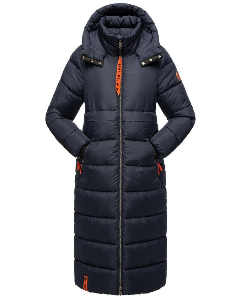 Navahoo Steppmantel Kristallblume modischer, gesteppter Damen Wintermantel von Navahoo