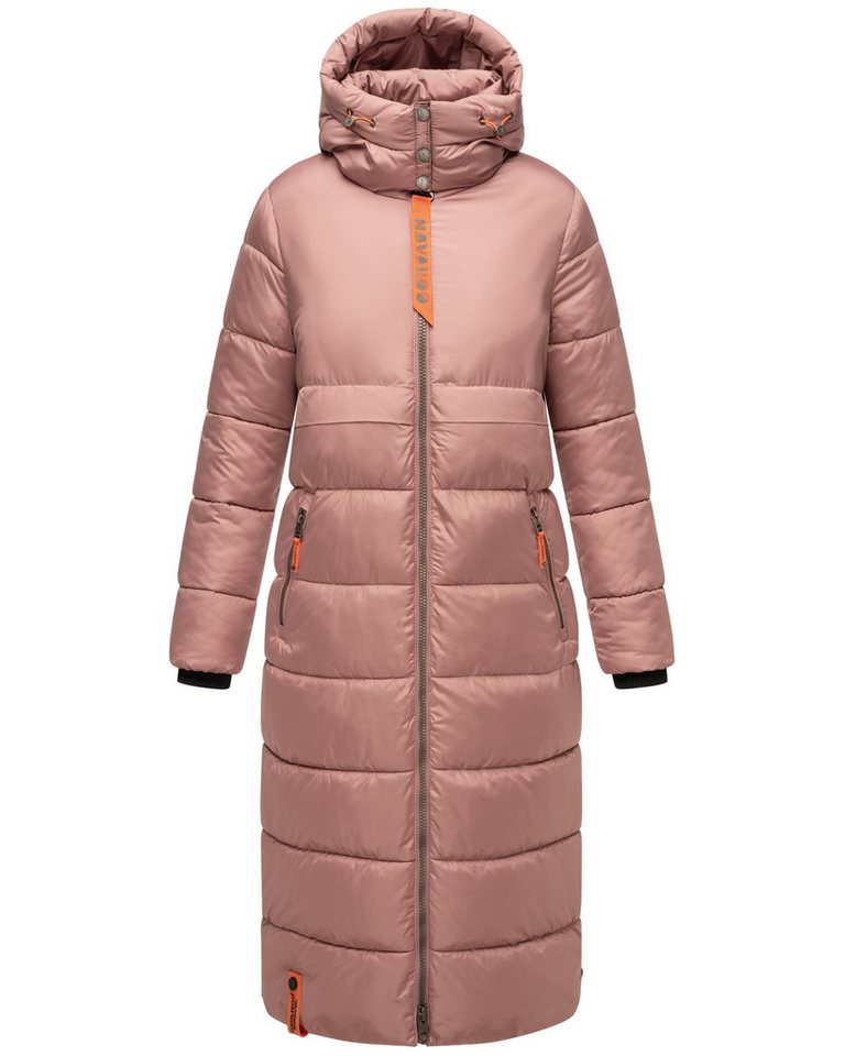 Navahoo Steppmantel Kristallblume modischer, gesteppter Damen Wintermantel von Navahoo