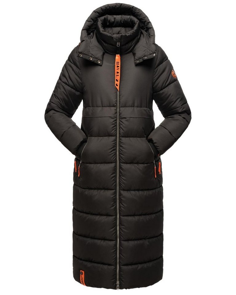 Navahoo Steppmantel Kristallblume modischer, gesteppter Damen Wintermantel von Navahoo