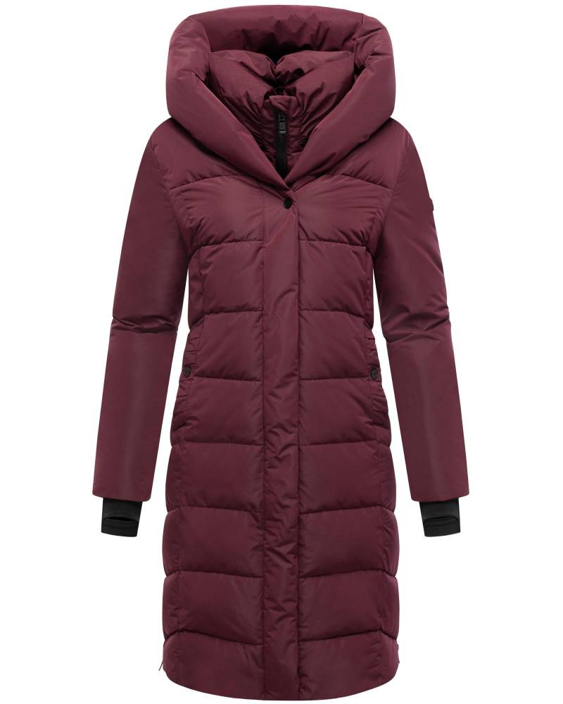 Navahoo Steppmantel "Laubzauber 14" gesteppter Damen Wintermantel mit abnehmbarem Kragen-Einsatz von Navahoo