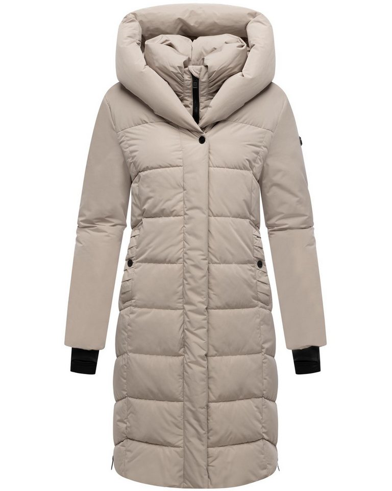 Navahoo Steppmantel Laubzauber 14 gesteppter Damen Wintermantel mit abnehmbarem Kragen-Einsatz von Navahoo