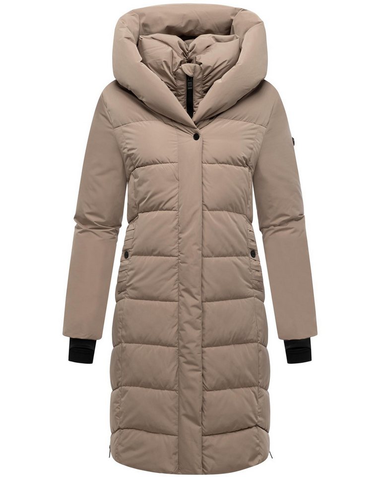 Navahoo Steppmantel Laubzauber 14 gesteppter Damen Wintermantel mit abnehmbarem Kragen-Einsatz von Navahoo