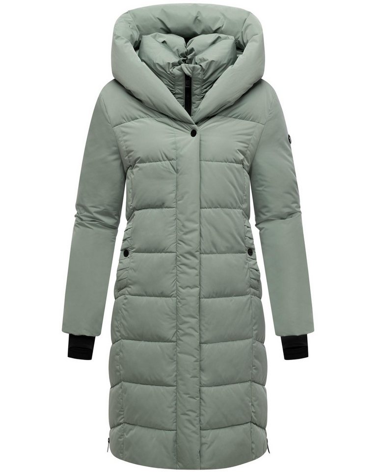 Navahoo Steppmantel Laubzauber 14 gesteppter Damen Wintermantel mit abnehmbarem Kragen-Einsatz von Navahoo