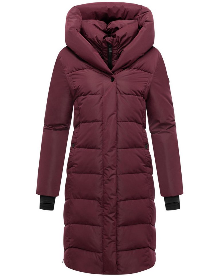 Navahoo Steppmantel Laubzauber 14 gesteppter Damen Wintermantel mit abnehmbarem Kragen-Einsatz von Navahoo