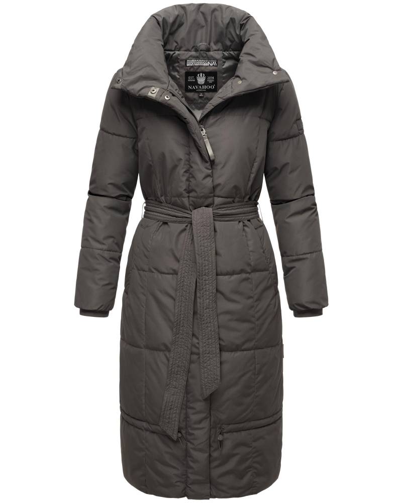 Navahoo Steppmantel "Mirenaa" Stylischer Damen Wintermantel mit Gürtel von Navahoo