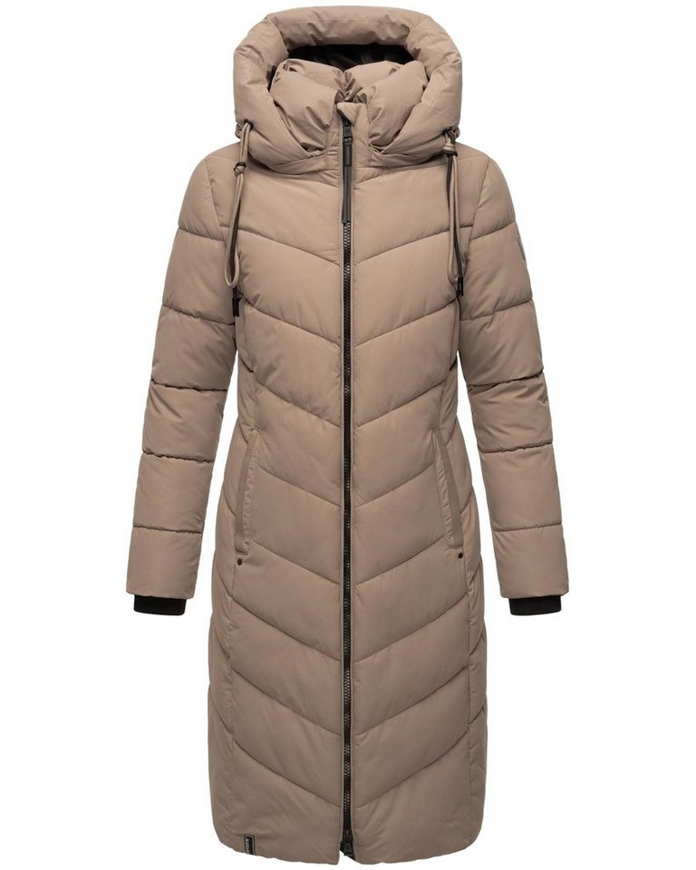 Navahoo Steppmantel Sahnekatzii XIV Schicker Wintermantel mit kuschlig warm wattiertem Kragen von Navahoo