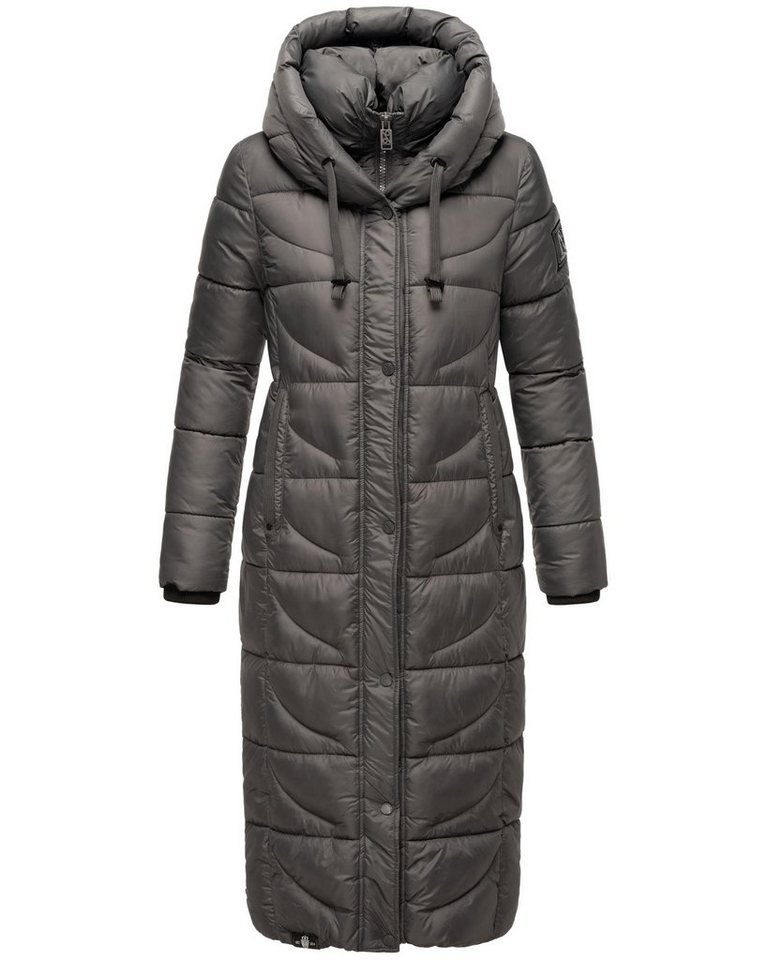 Navahoo Steppmantel Waffelchen Wintermantel mit Gehschlitzen und Kapuze von Navahoo