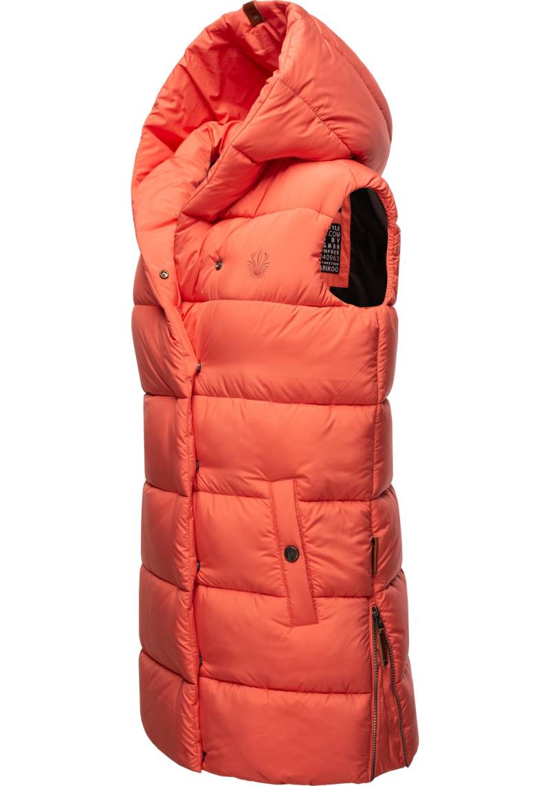 Navahoo Steppweste "Madilynaa" stylische ärmellose Damen Weste mit Kapuze von Navahoo