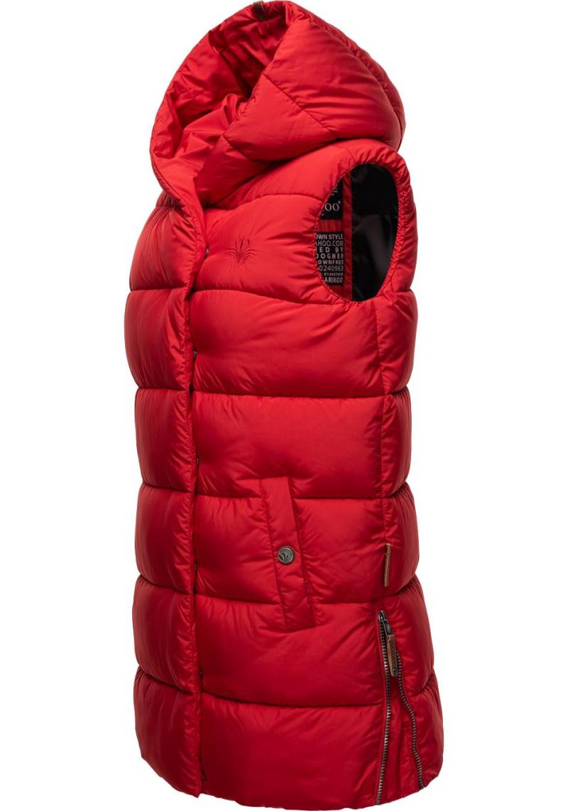 Navahoo Steppweste "Madilynaa" stylische ärmellose Damen Weste mit Kapuze von Navahoo