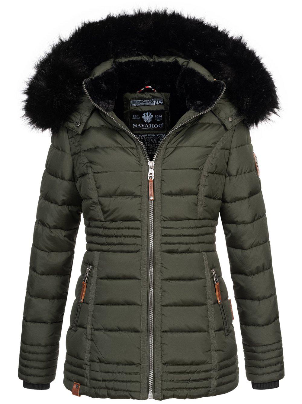 Navahoo Winterjacke Damen, oliv von Navahoo