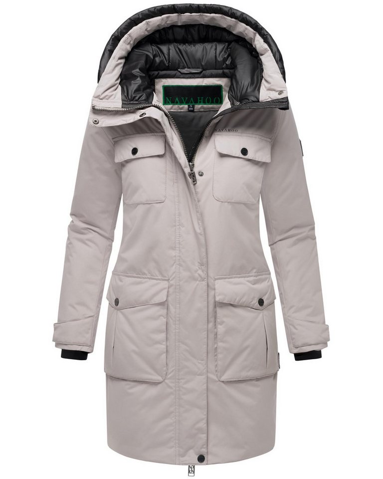 Navahoo Winterjacke Eissturm 14 Wasserabweisende Jacke mit Kapuze von Navahoo
