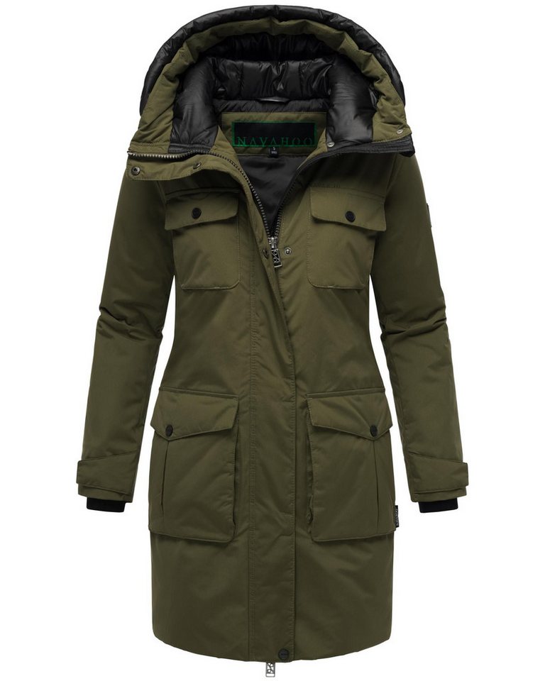 Navahoo Winterjacke Eissturm 14 Wasserabweisende Jacke mit Kapuze von Navahoo