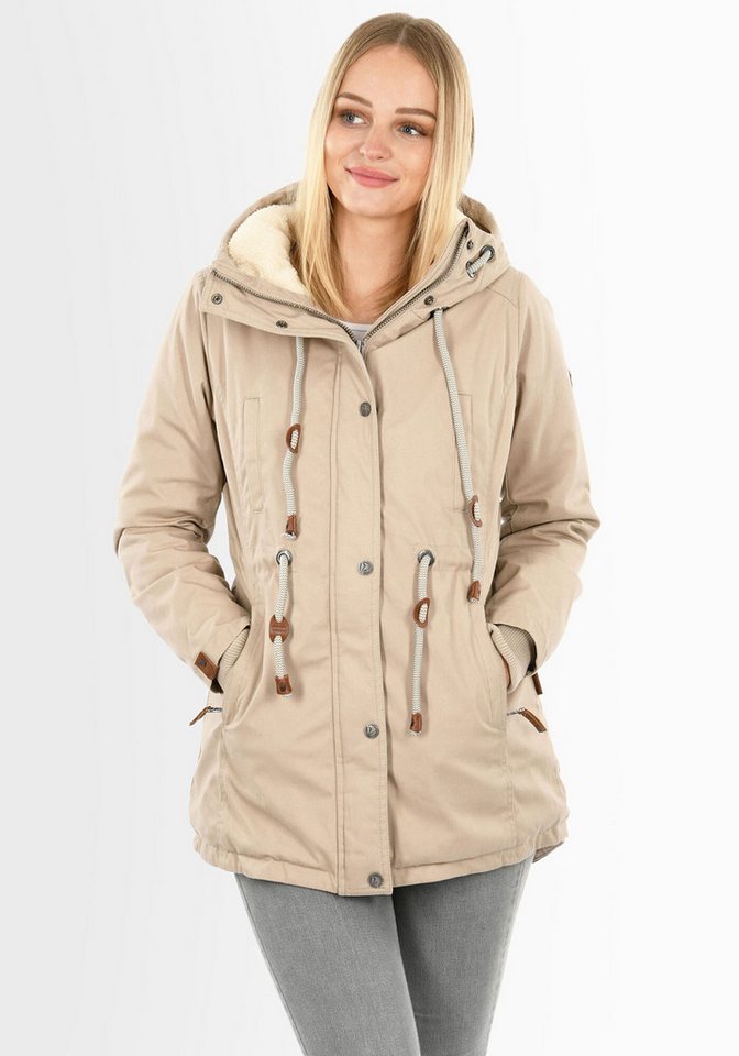 Navahoo Winterjacke Ireliaa mit warmen Teddyfell von Navahoo