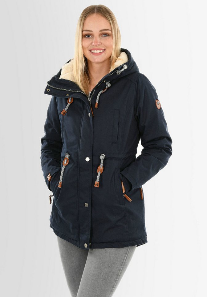 Navahoo Winterjacke Ireliaa mit warmen Teddyfell von Navahoo