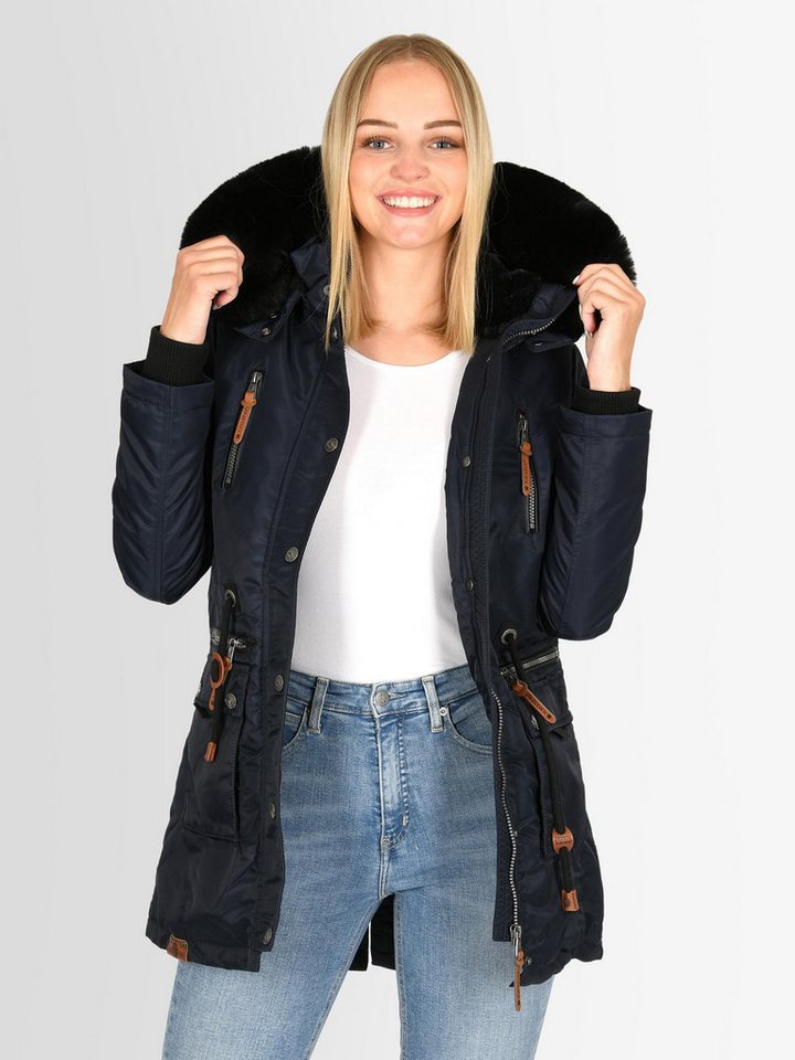 Navahoo Winterjacke Mangala Princess mit abnehmbarer Kapuze von Navahoo