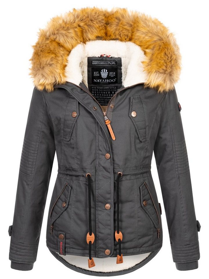 Navahoo Winterjacke Pearl mit warmem Teddyfell von Navahoo