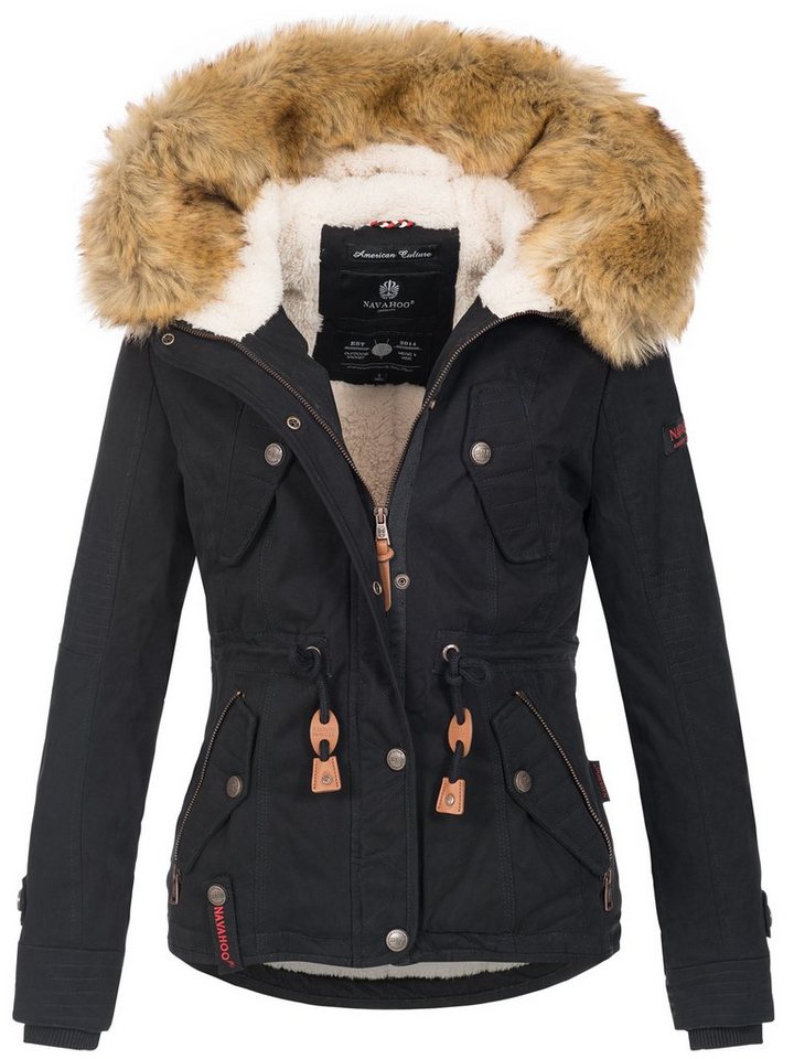 Navahoo Winterjacke Pearl mit warmem Teddyfell von Navahoo
