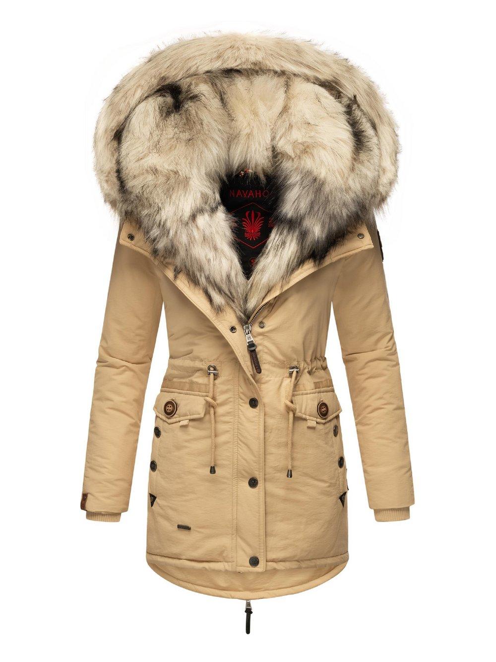 Navahoo Wintermantel Damen, beige von Navahoo