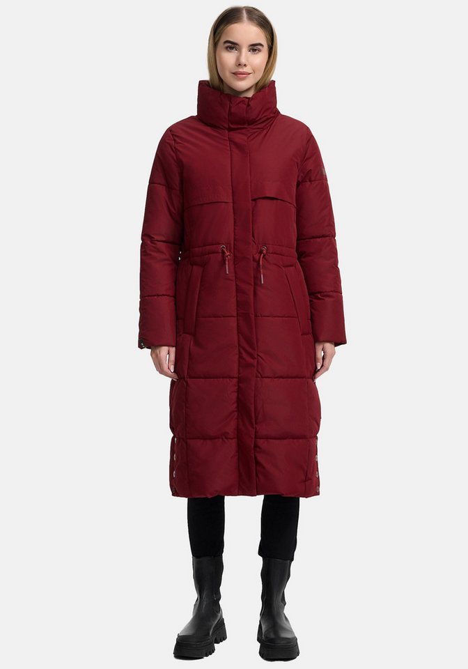 Navahoo Wintermantel Der Wahnsinn 14 Damen Steppmantel aus recyceltem Polyester von Navahoo
