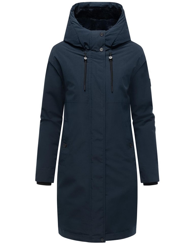 Navahoo Wintermantel Hageltanz 14 Warmer Damen Kurzmantel mit Kapuze von Navahoo