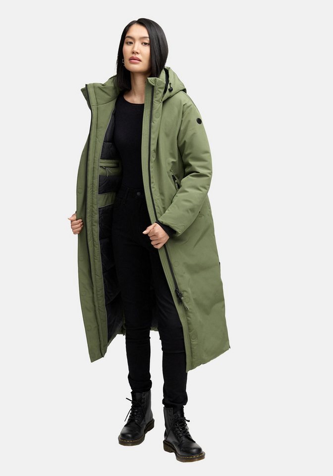 Navahoo Wintermantel Schneewächter 14 warmer Winter Kurzmantel von Navahoo