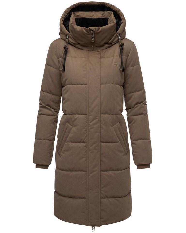 Navahoo Wintermantel Wintertanz 14 modischer Damen Steppmantel mit hohem Kragen von Navahoo