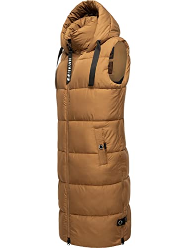 Navahoo Damen ärmellose Lange Outdoorweste warme Winterjacke Schnuffelchen Camel Gr. L Navahoo Damen ärmellose Lange Outdoorweste warme Winterjacke Schnuffelchen Camel Gr. L von Navahoo
