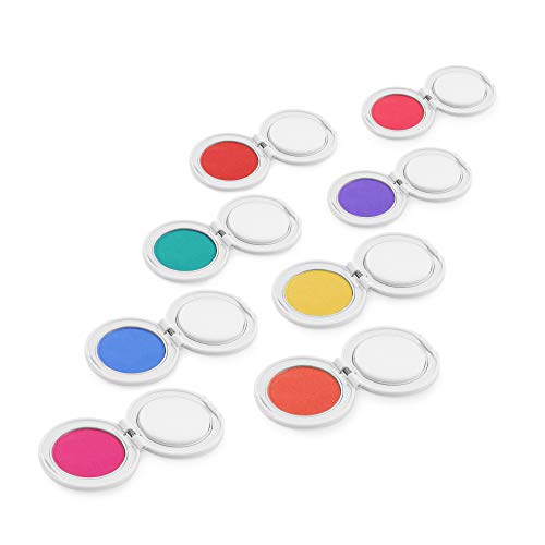 Navaris Kinder Haarkreide Haarfarbe für Haare - 8 Haar Farben für Mädchen und Jungen - Kreide Set für Strähnen - wasserlöslich auswaschbar von Navaris