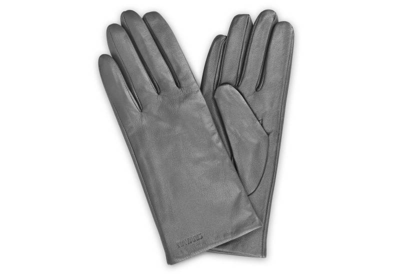 Navaris Lederhandschuhe Damen Nappa Handschuhe Touchscreen - Lammleder Kaschmir Mix Futter -S (1-St) von Navaris