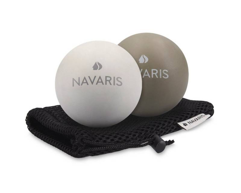 Navaris Massageball Massageball 2er Set - Faszien Massage - Selbstmassage - Triggerpunkte, 1-tlg. von Navaris