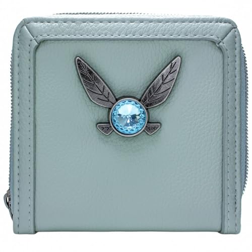 Zelda Navi Links Begleiter Ocarina of Time Hyrule Suche Portemonnaie Clutch Münzfach & Kartenhalter, Grün von ifoofi