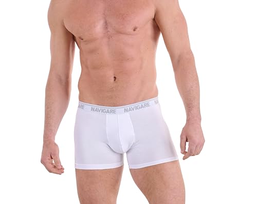 Navigare Herren 573/E (6er Pack) Boxershort, Weiß, XXL von Navigare