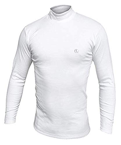 Navigare Herren Lupetto Manica Lunga Uomo – Pack Da 3 – 100% Cotone Interlock Langarm-Unterhemd mit Rollkragen, Sortiert, Medium (3er von Navigare