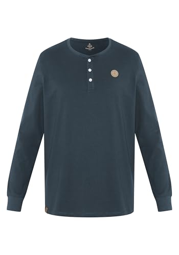 Langarmshirt im Henley-Look von Navigator