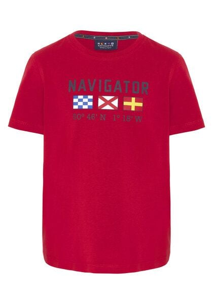 Navigator T-Shirt mit großem Frontprint von Navigator