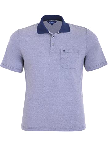 Navigazione Herren Poloshirt mit Minimal-Muster von Navigazione